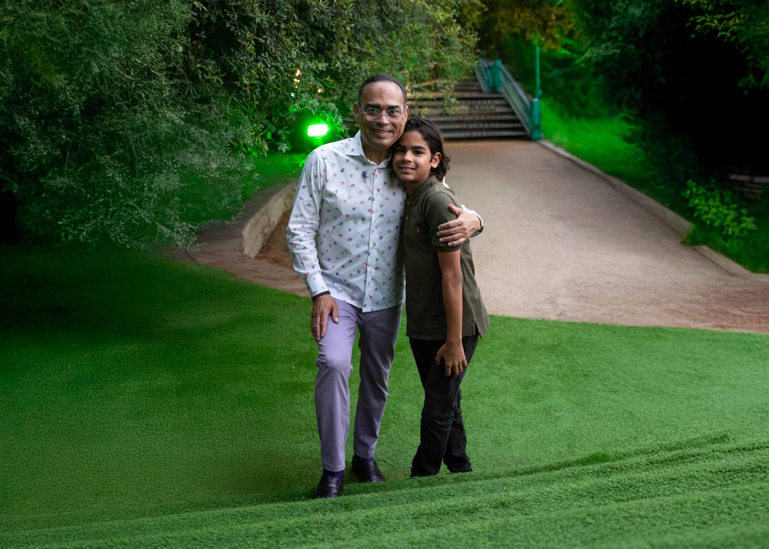 Gilberto Santa Rosa comparte una grabación especial junto a su nieto